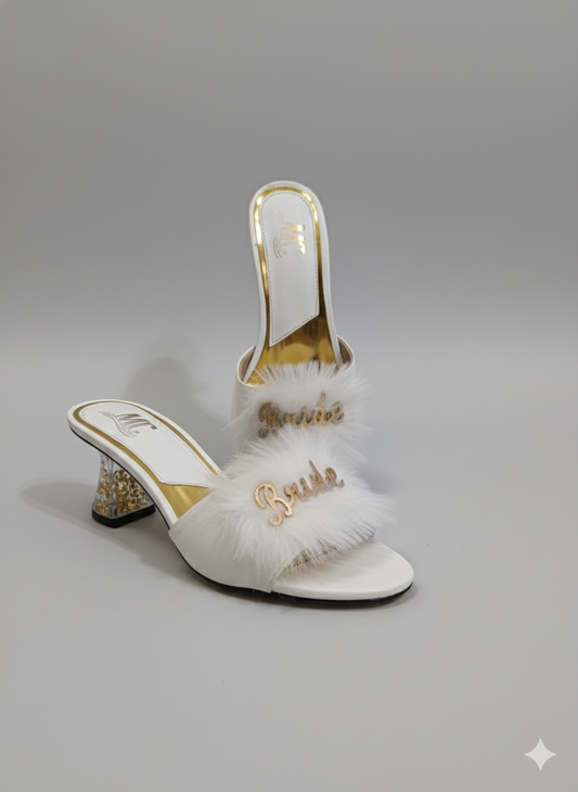 Generic High-Heeled Slippers