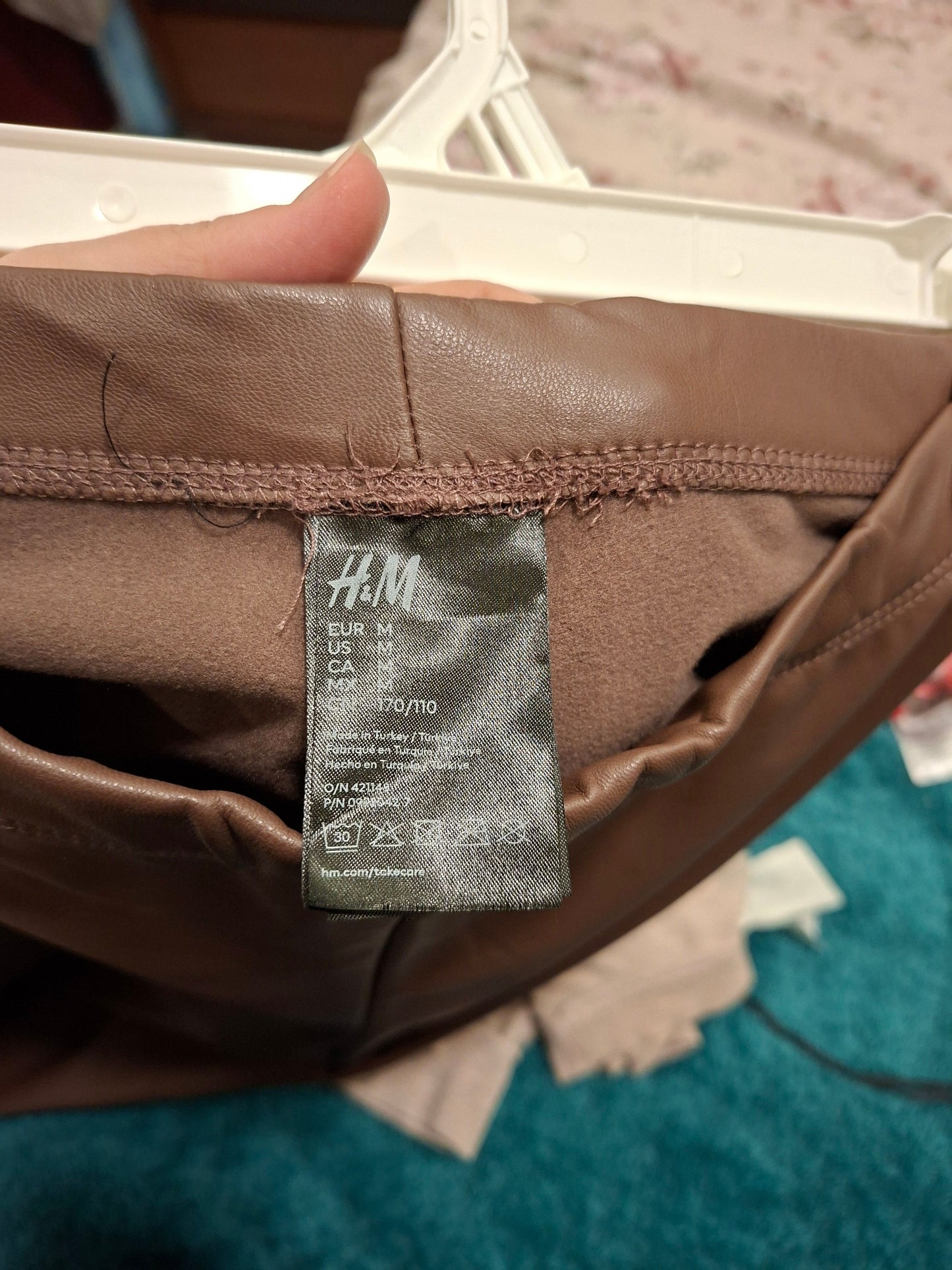 H&M Leather Pants ( New )