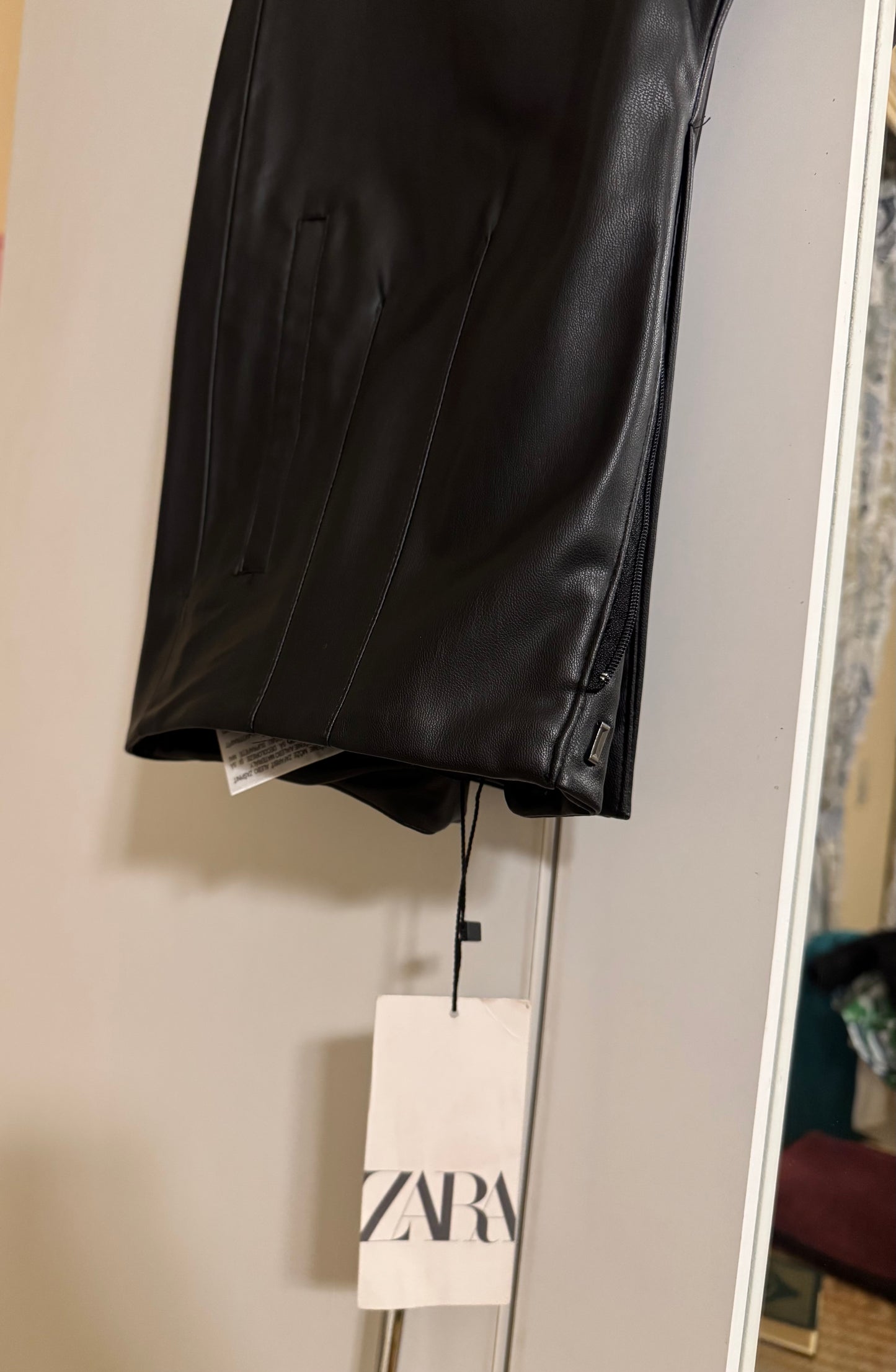ZARA Leather Pants