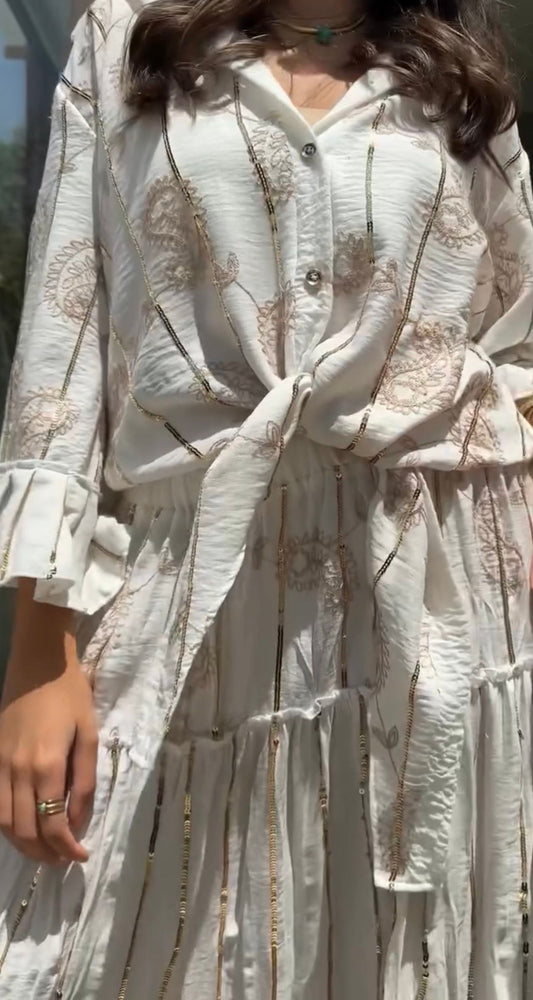 DND Blouse with a Skirt