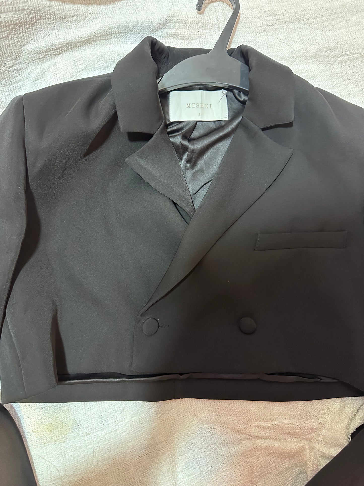 Meshki Cropped Blazer