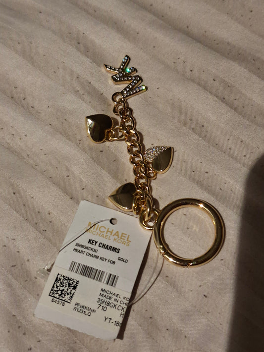 Michael kors Gold keychain