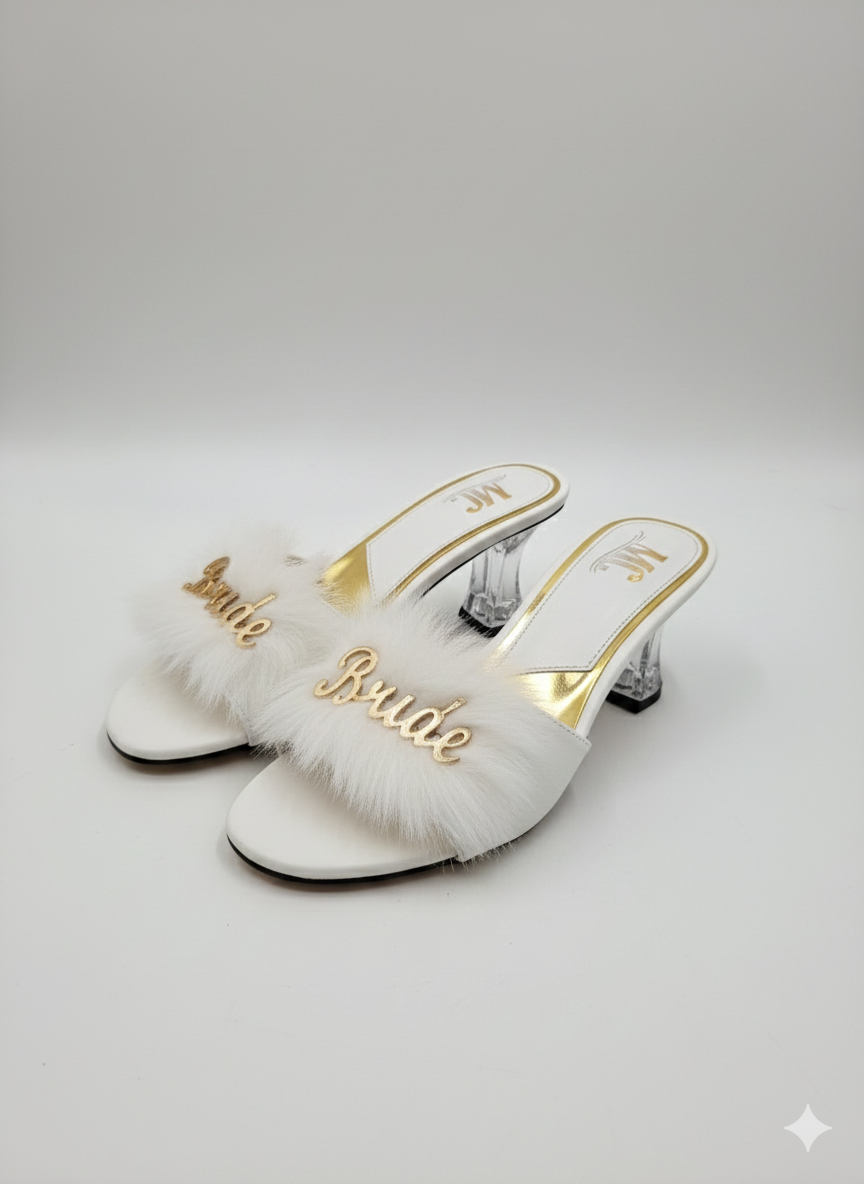 Generic High-Heeled Slippers