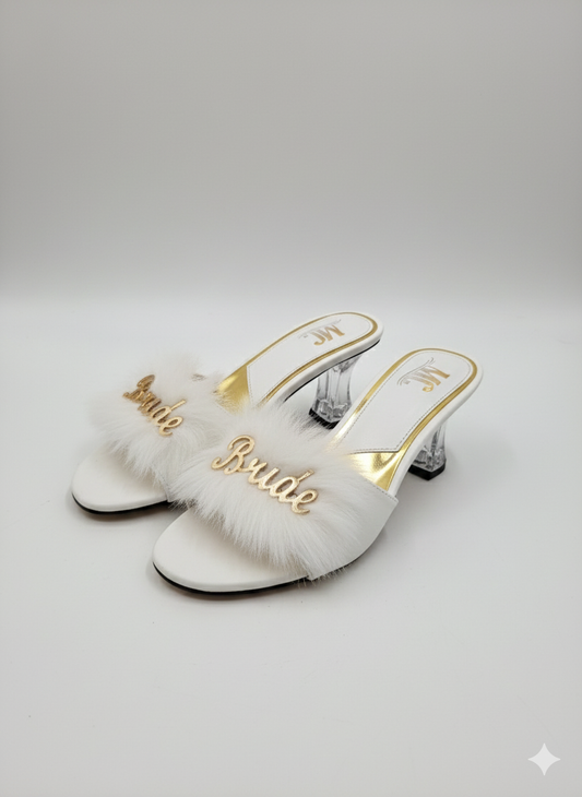 Generic High-Heeled Slippers