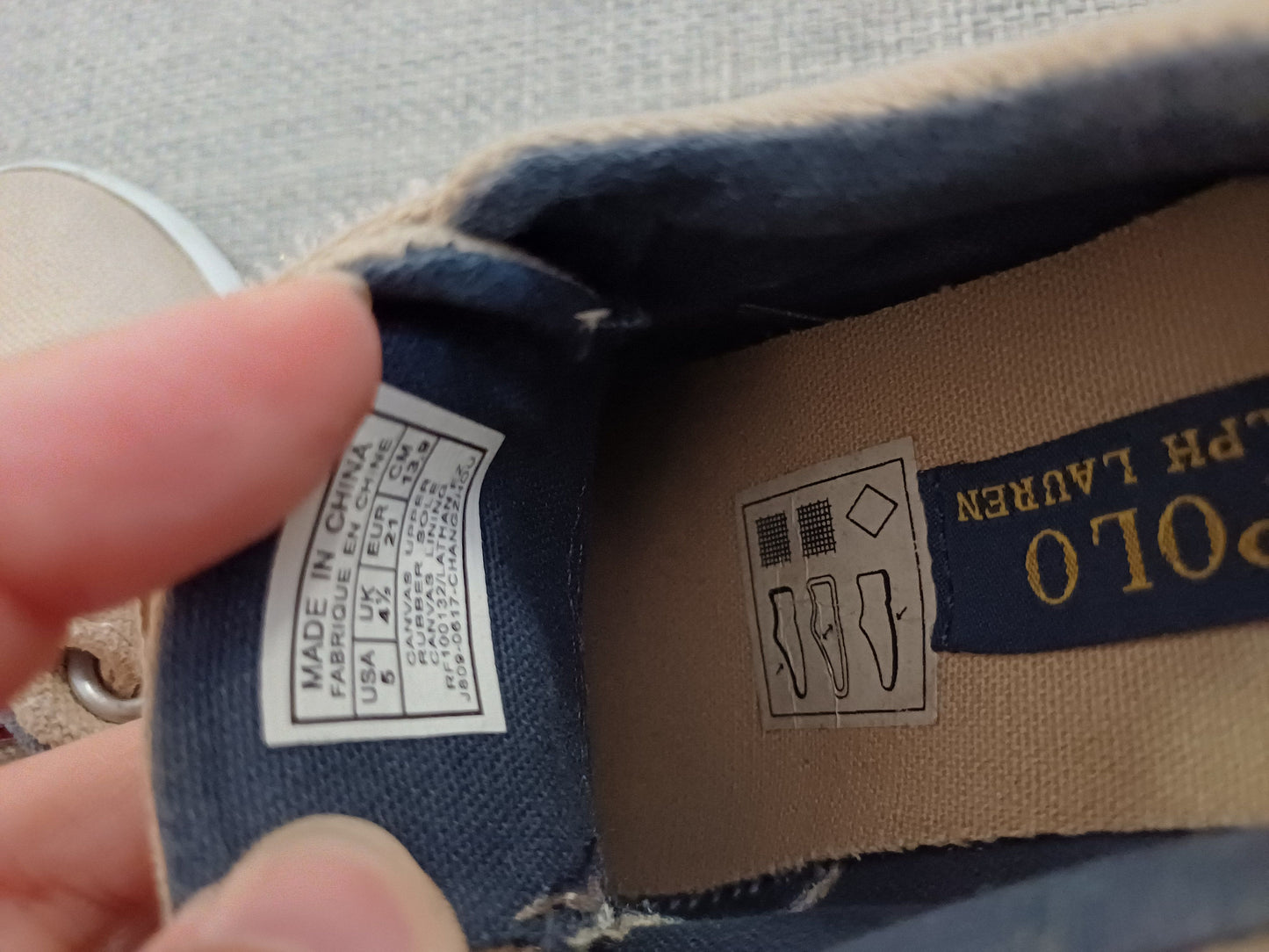 Orginal Polo Ralph Lauren baby Shoes