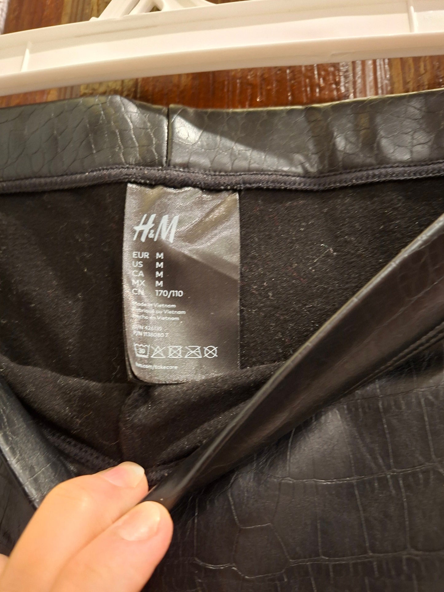 H&M Leather Pants