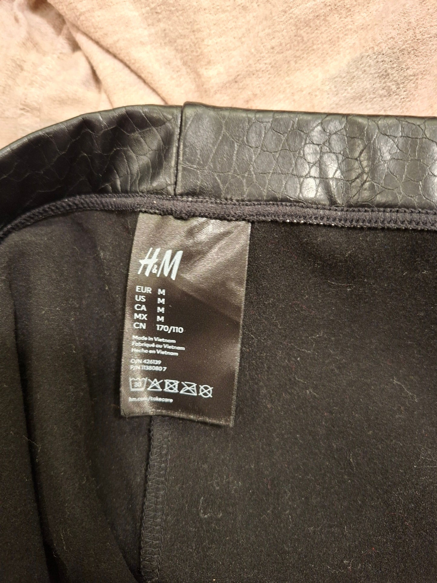 H&M Leather Pants