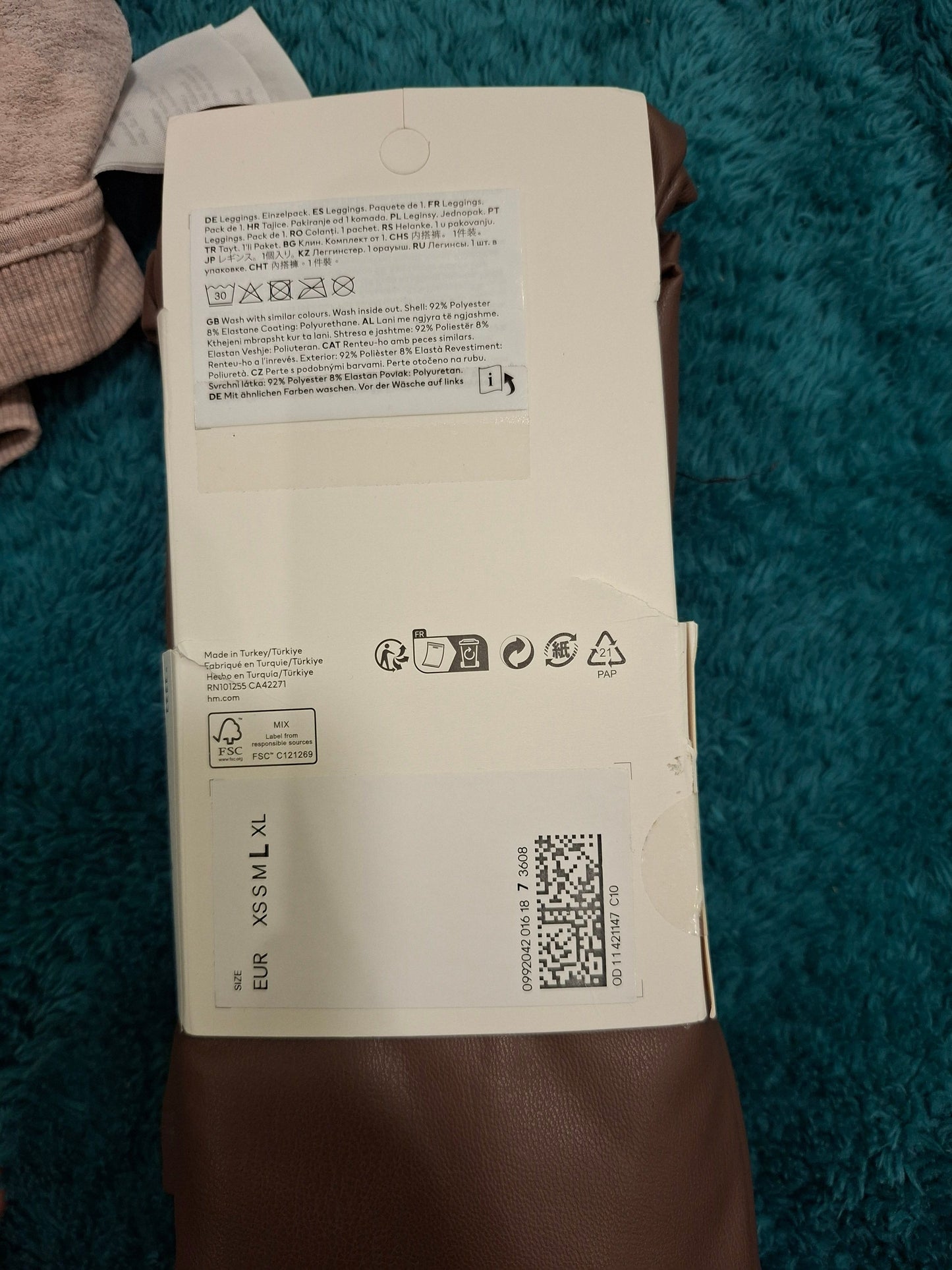 H&M Leather Pants ( New )