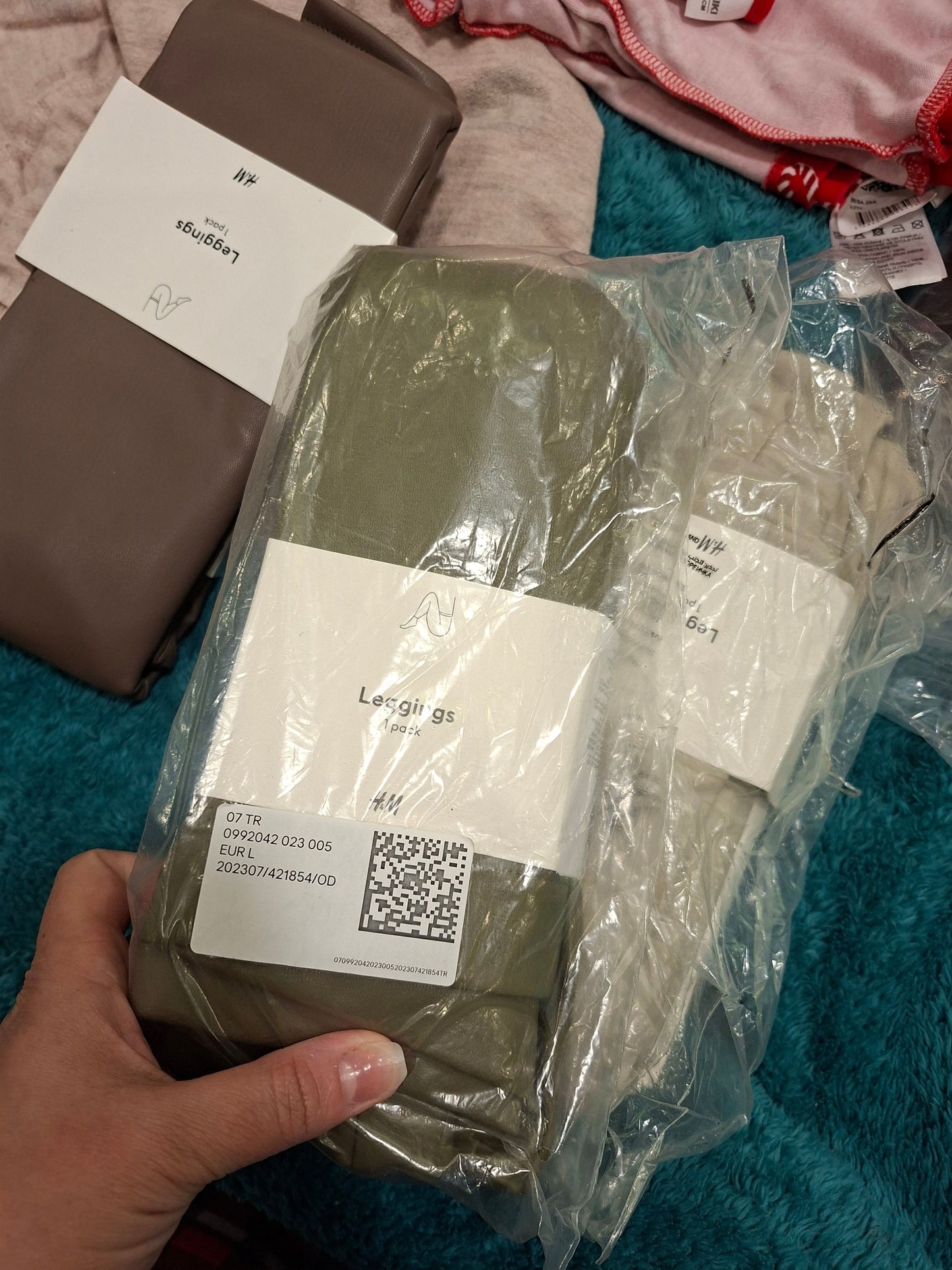 H&M Leather Pants ( New )