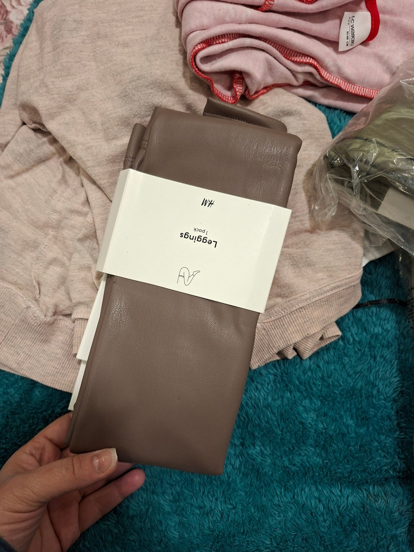 H&M Leather Pants ( New )