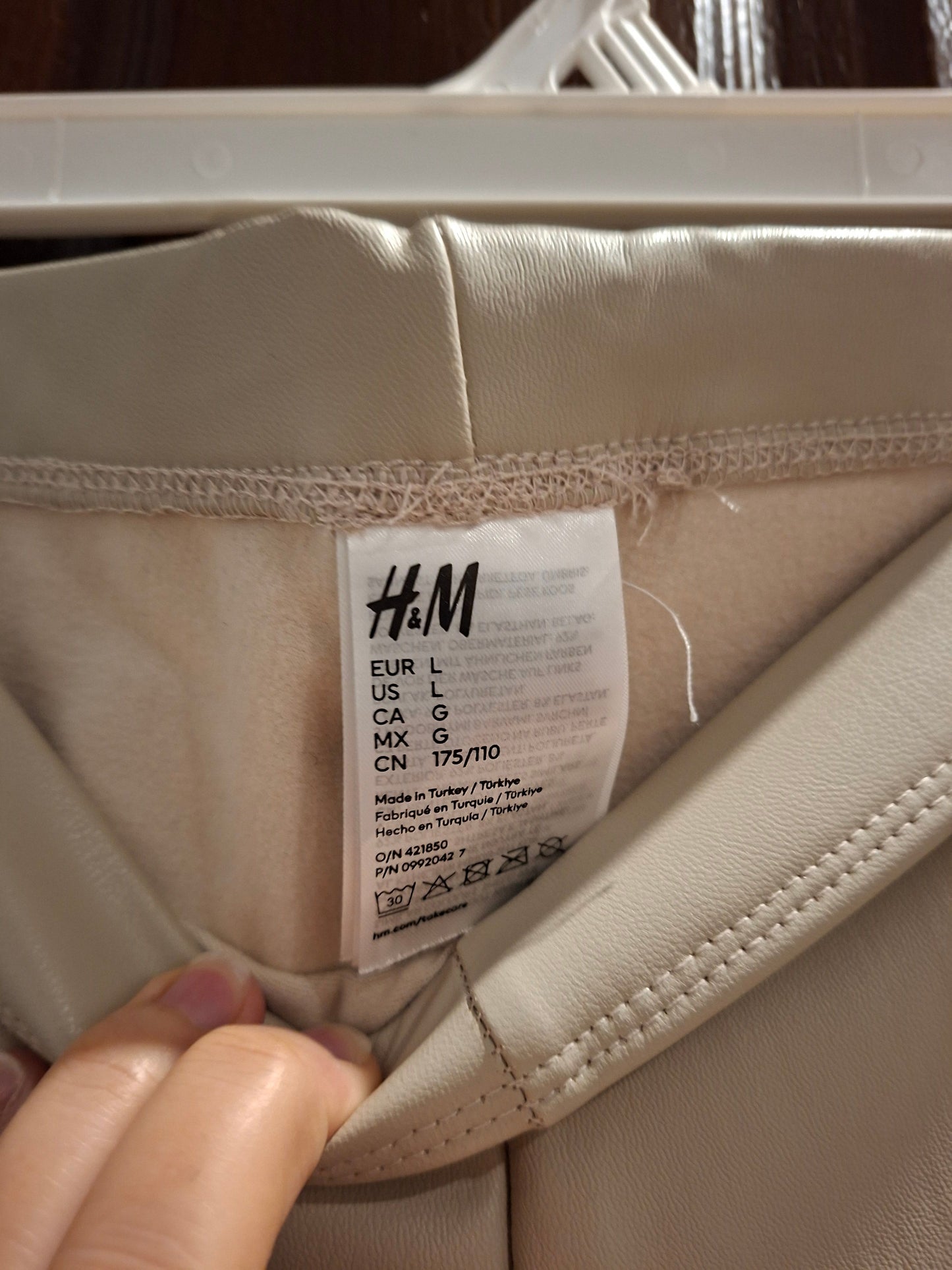 H&M Leather Pants