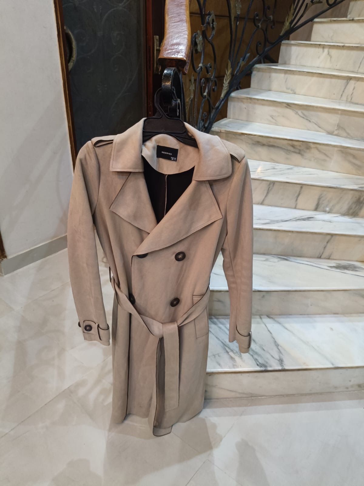 Reserved Trench Coat