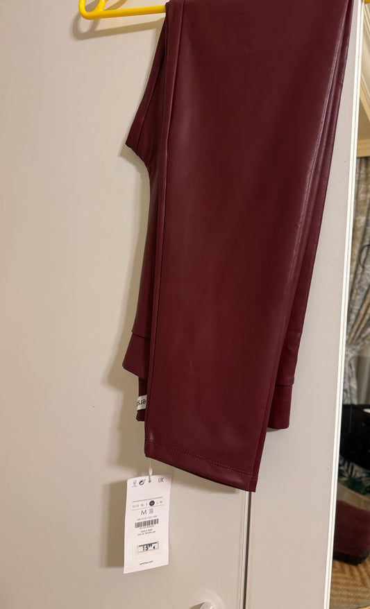 Bershka Leather Pants