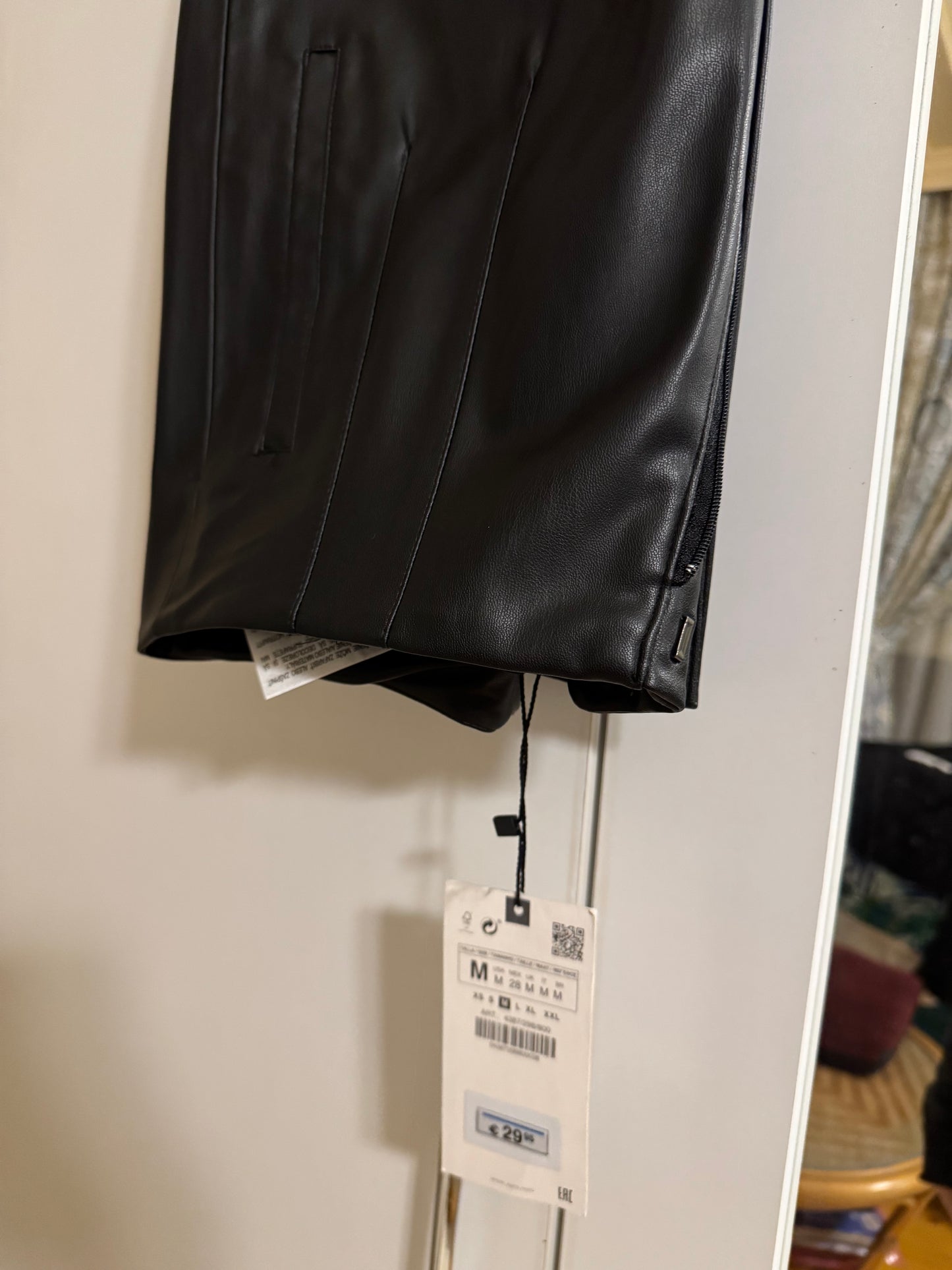 ZARA Leather Pants