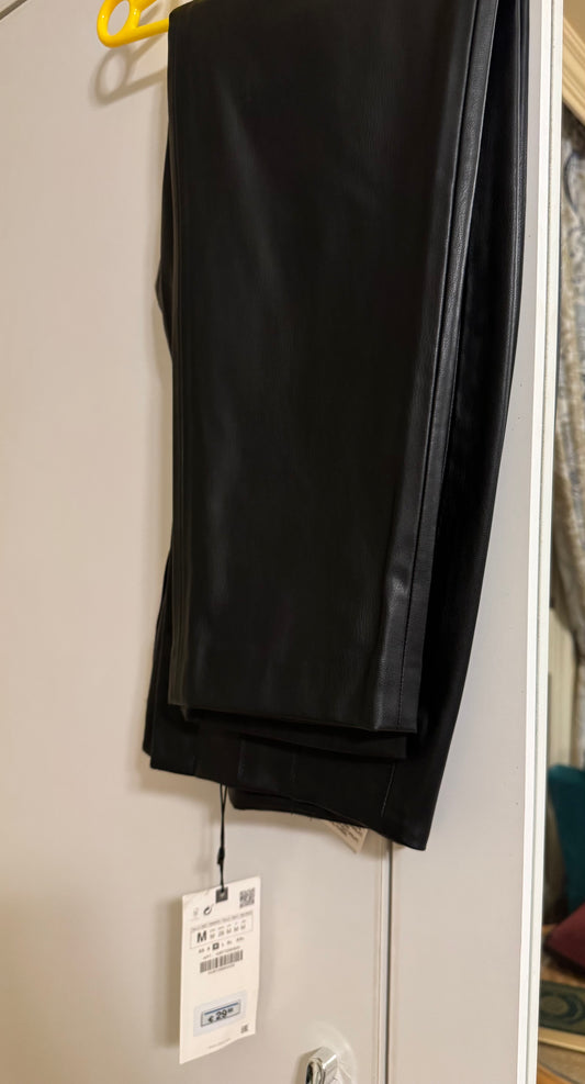 ZARA Leather Pants
