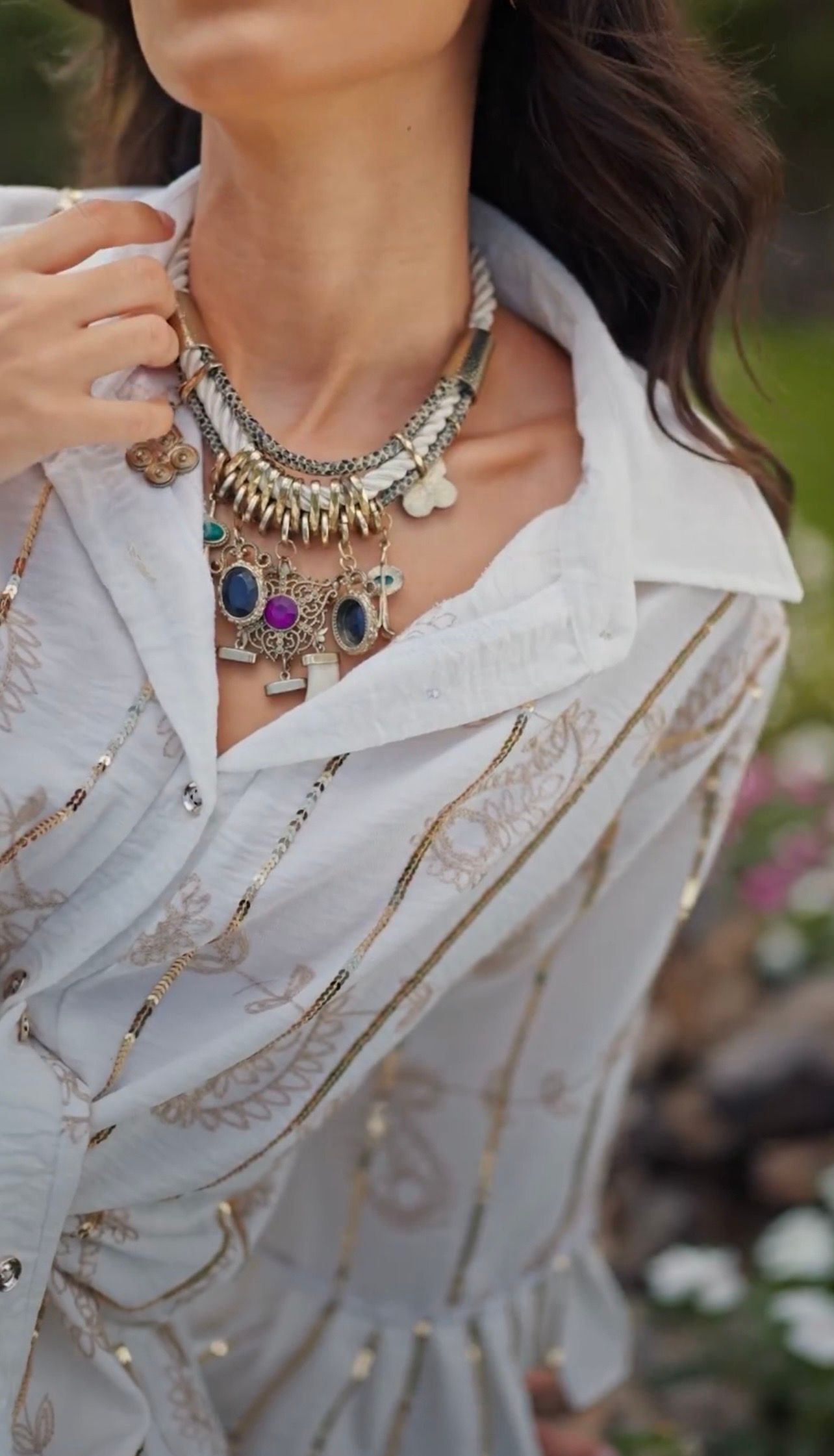 DND Blouse with a Skirt