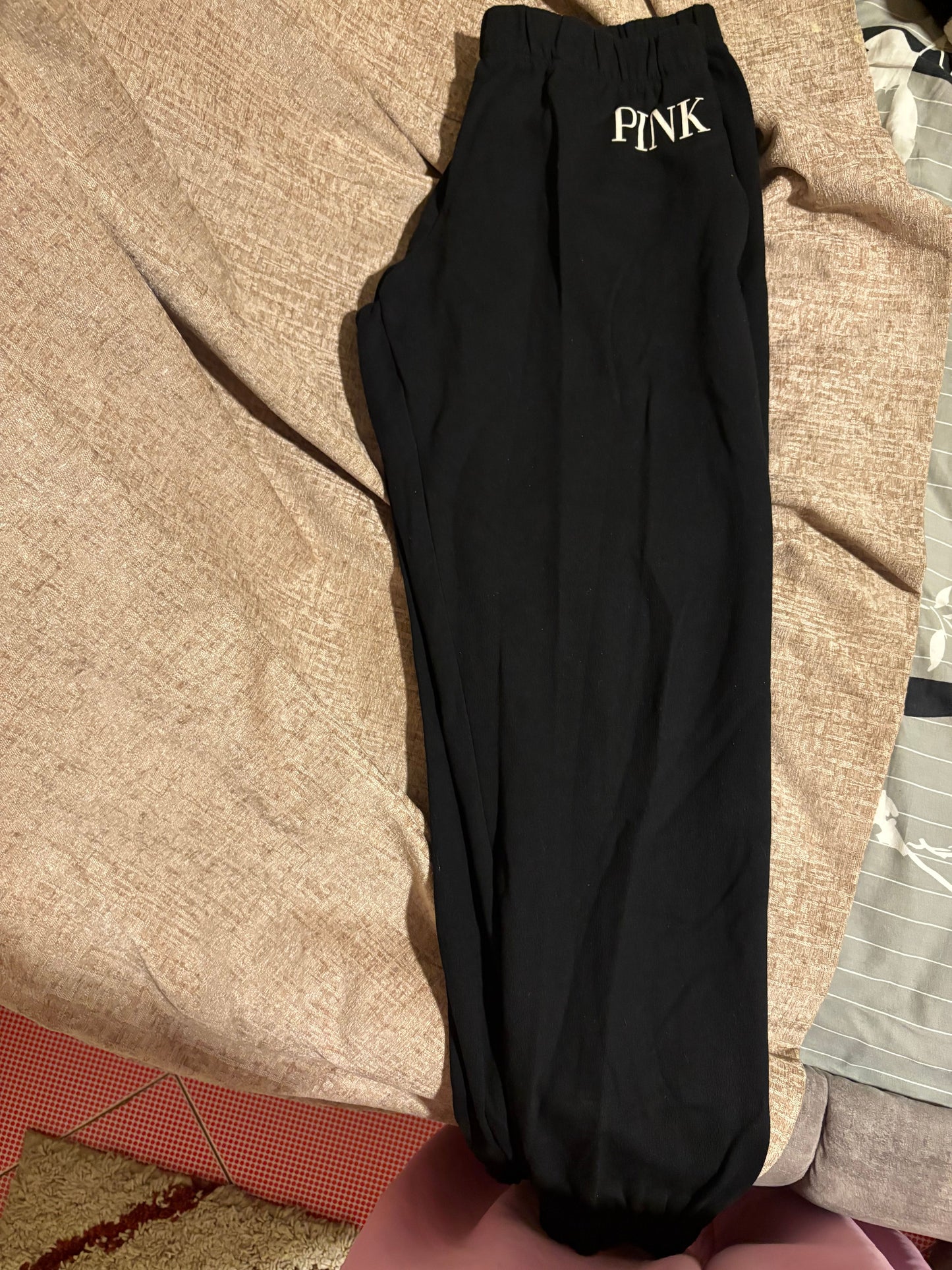 Pink black Sweatpants