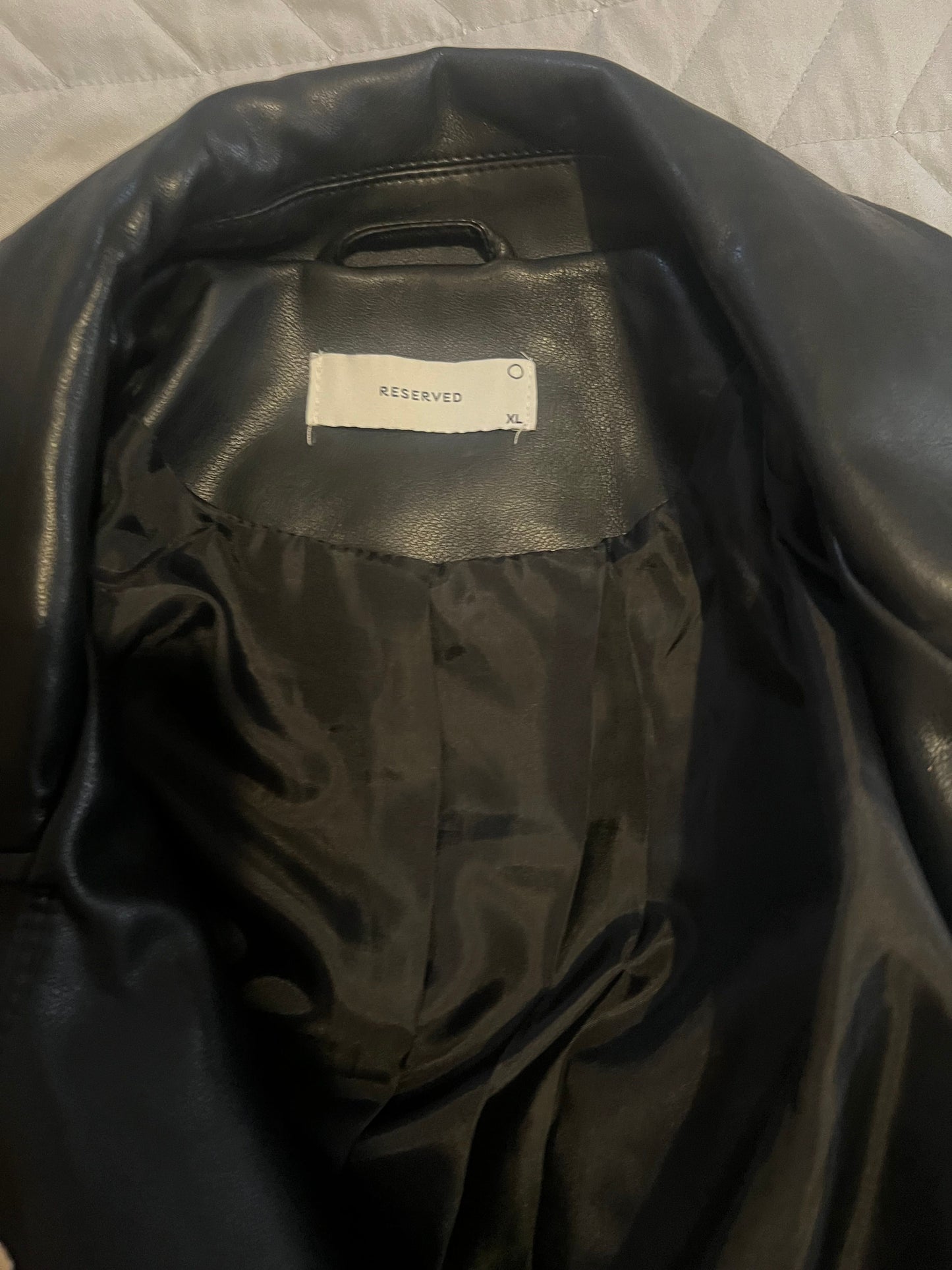 Reserved leather Jacket
