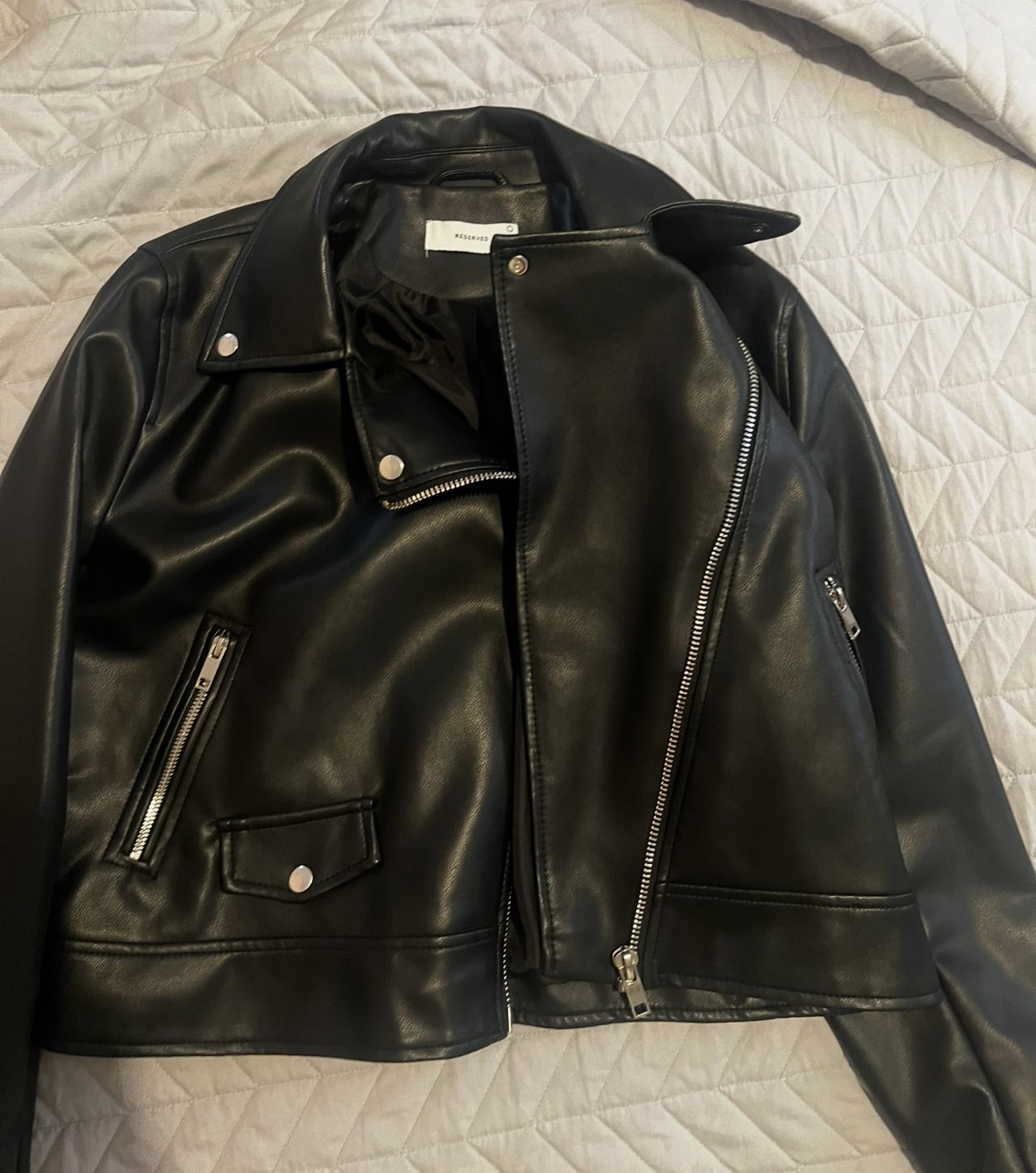 Reserved leather Jacket