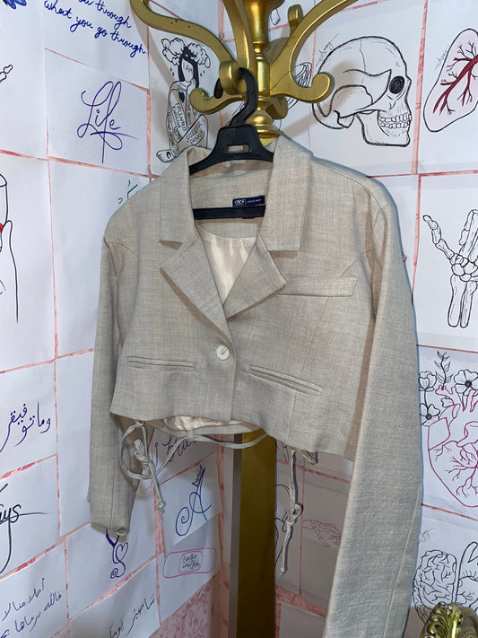 AlNasser Cropped Blazer