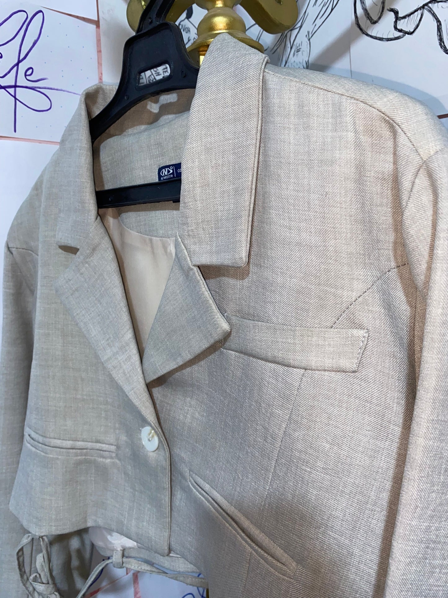 AlNasser Cropped Blazer