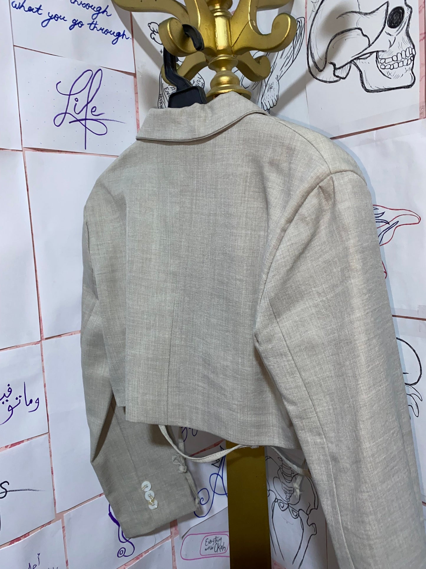 AlNasser Cropped Blazer