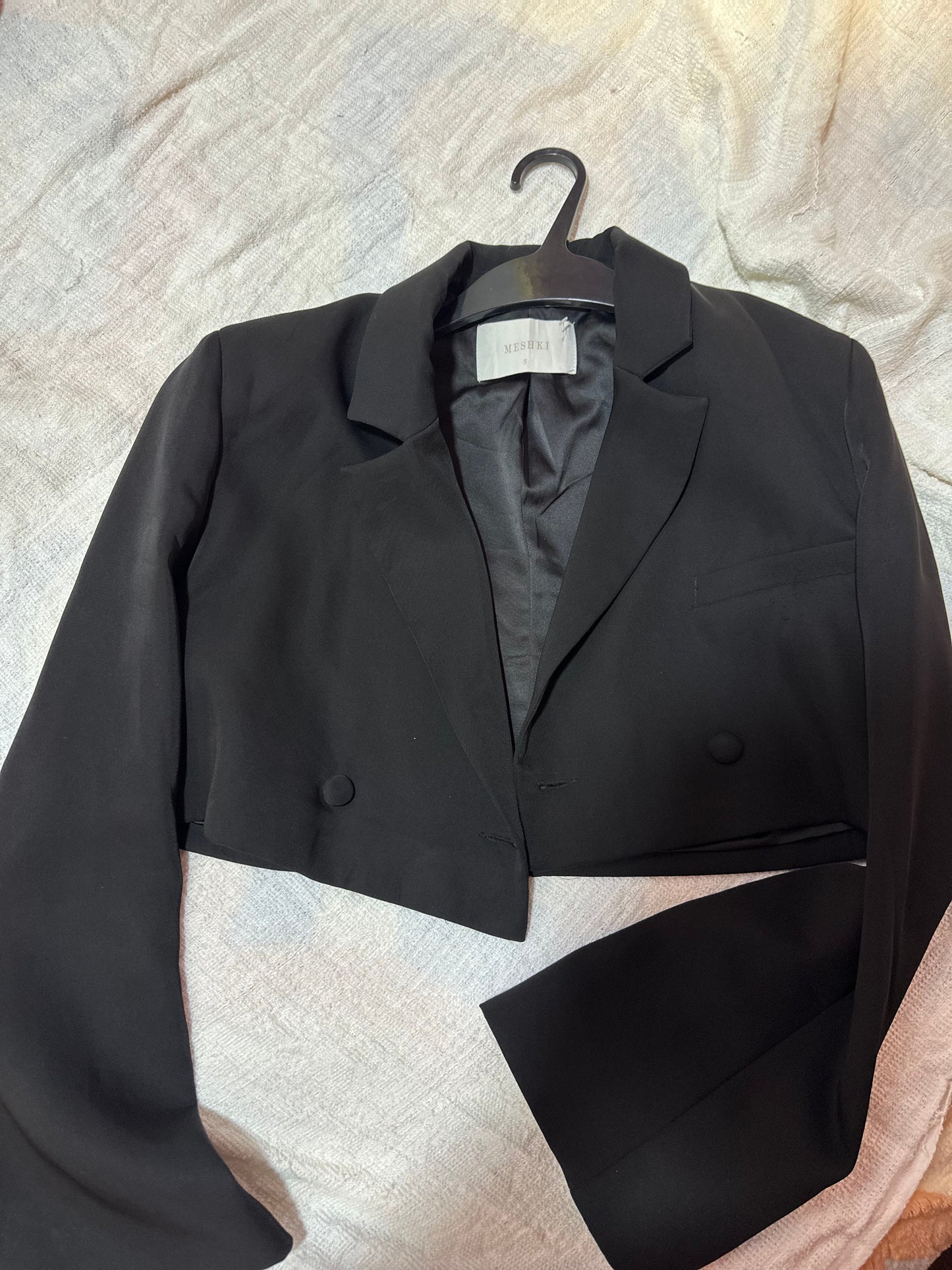 Meshki Cropped Blazer