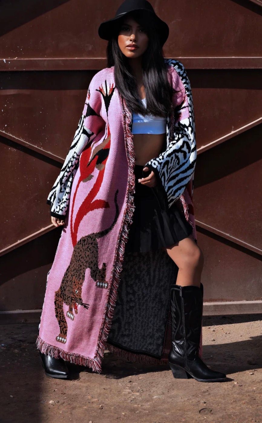 Ausetia Long Cardigan