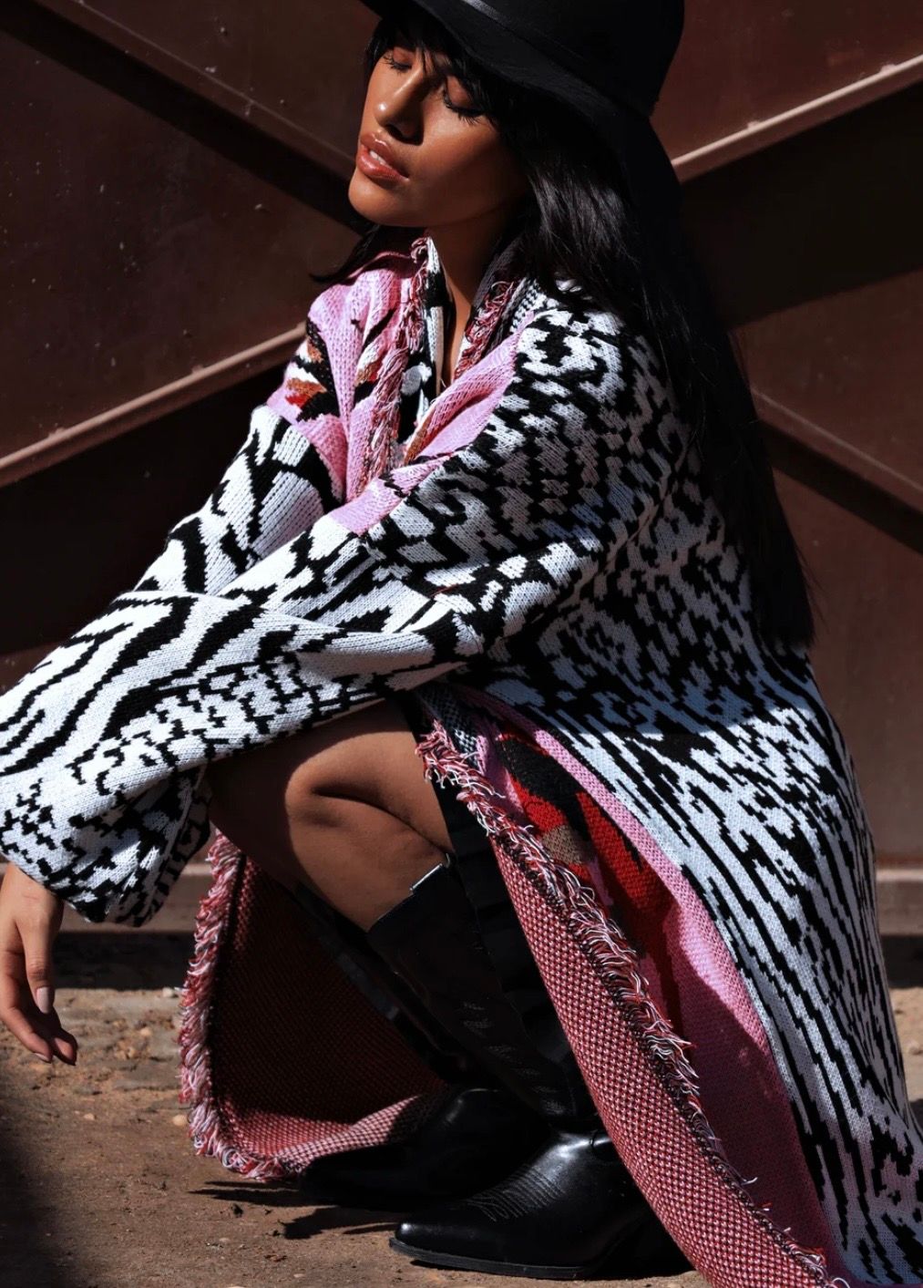 Ausetia Long Cardigan