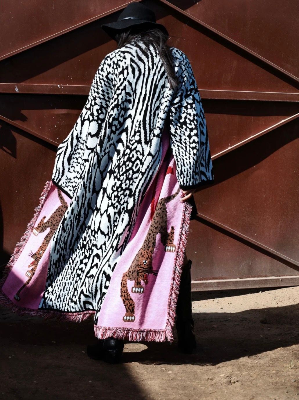 Ausetia Long Cardigan