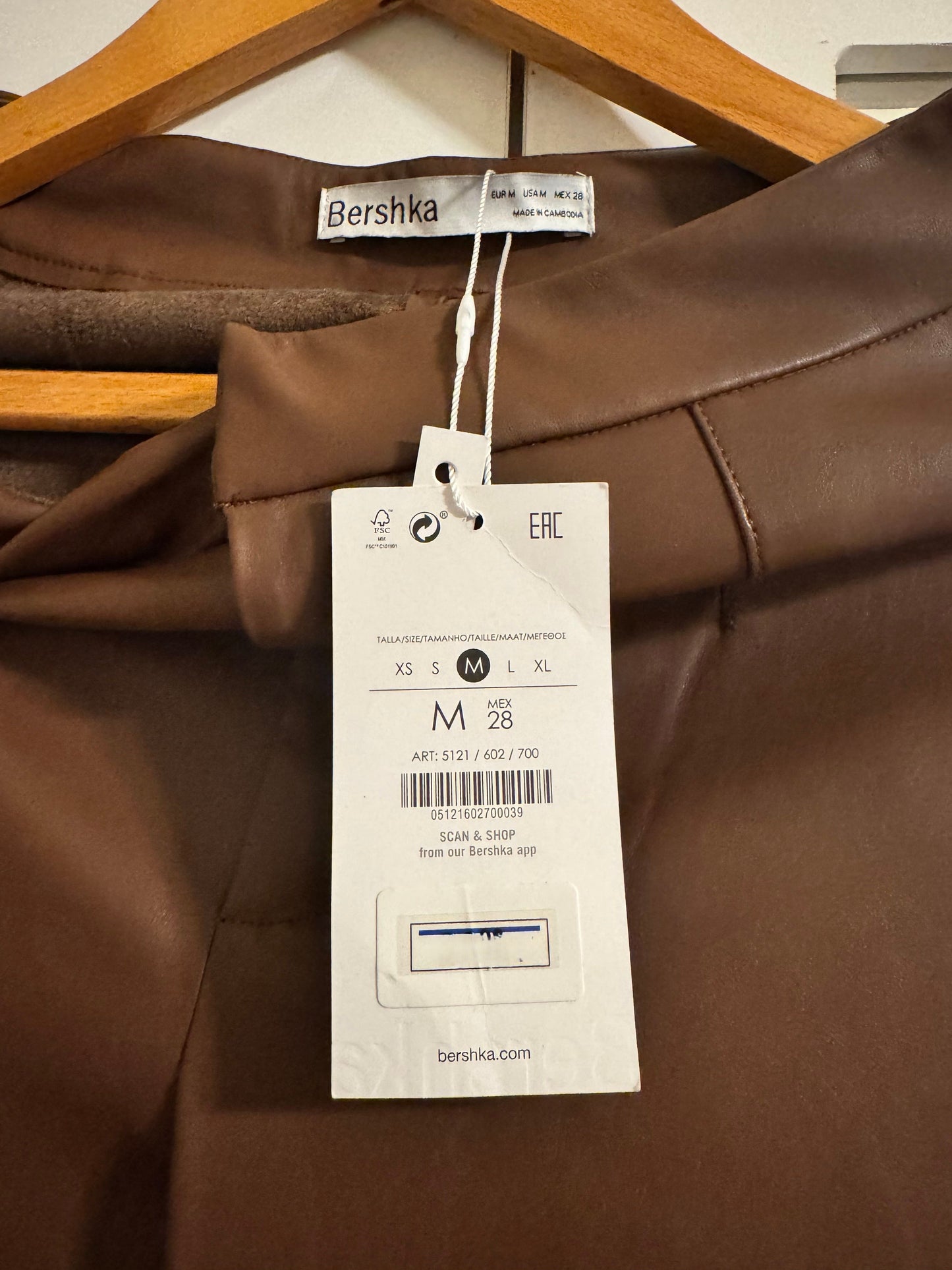 Bershka Leather Pants