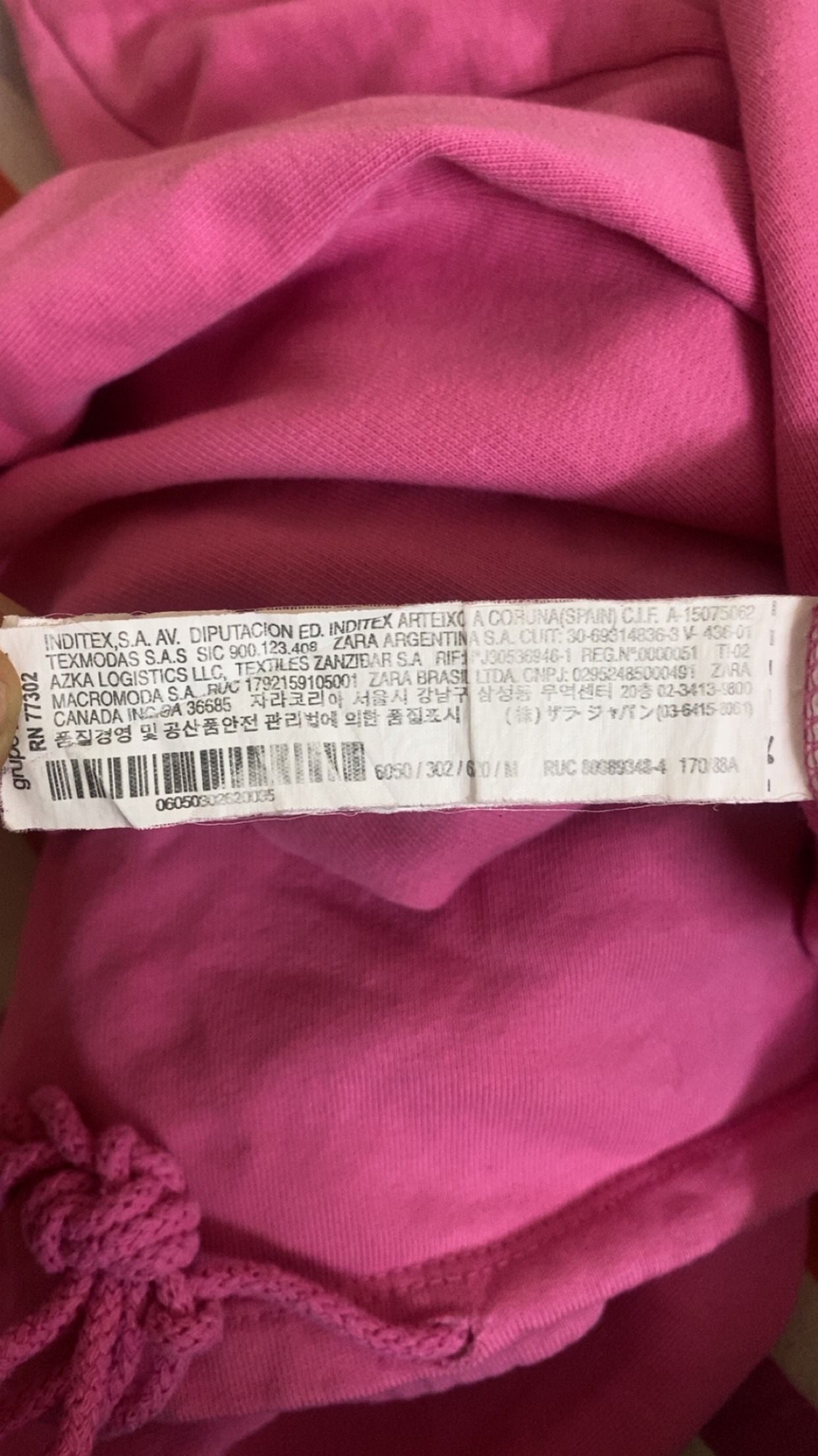 ZARA Cropped Sweater