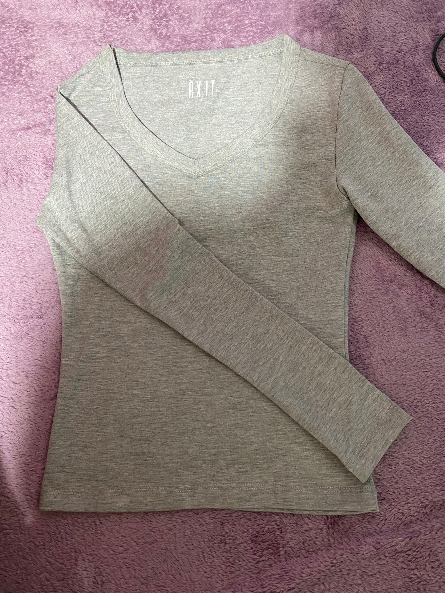 Exit V-Neck Top