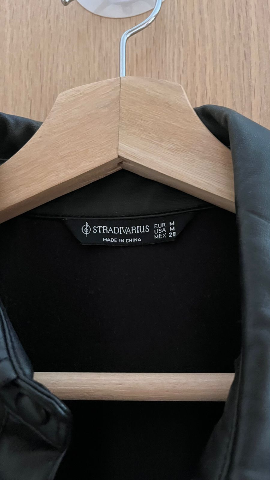 Stradivarius Leather Shirt