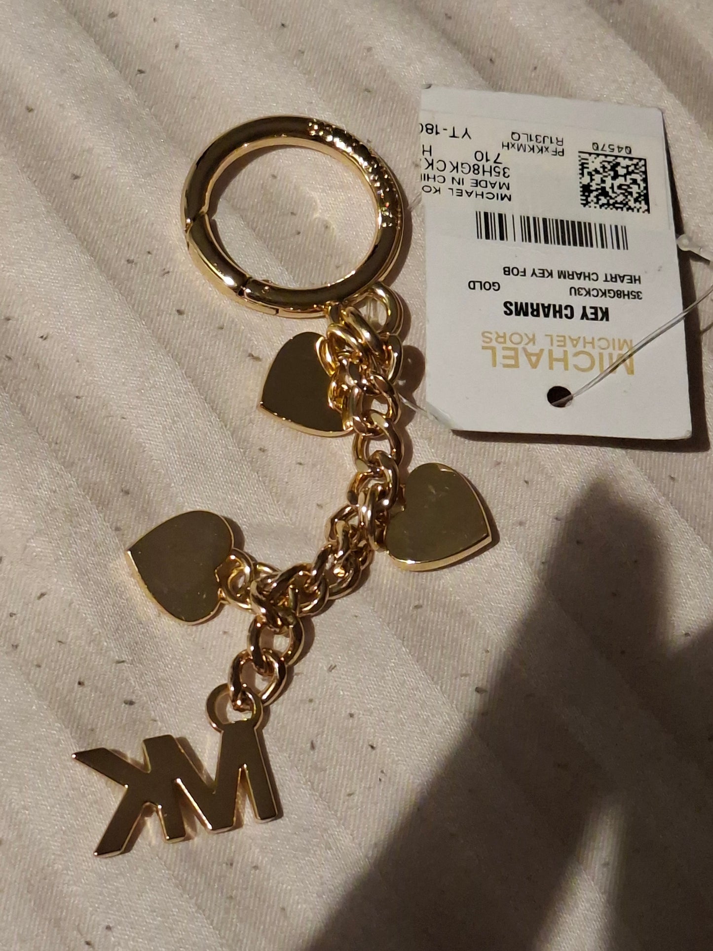 Michael kors Gold keychain
