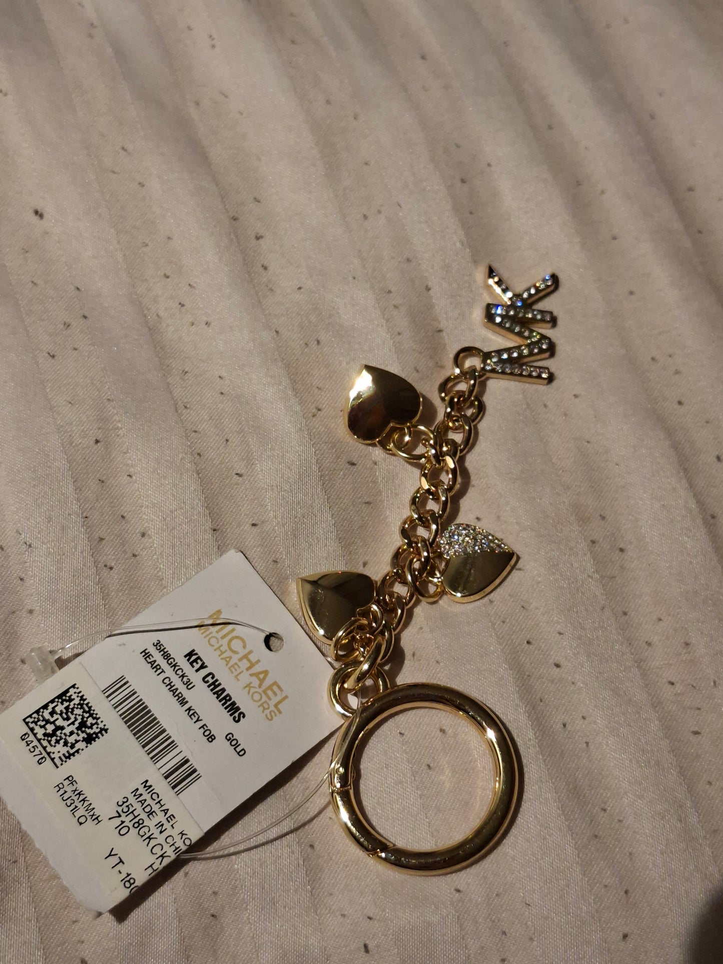 Michael kors Gold keychain