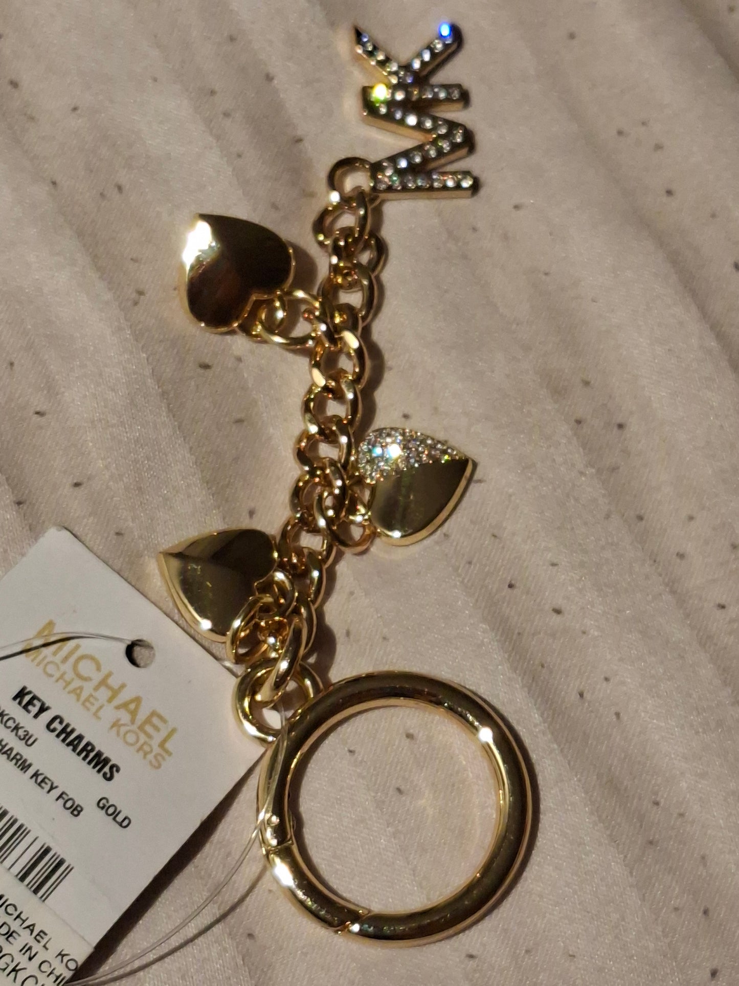 Michael kors Gold keychain