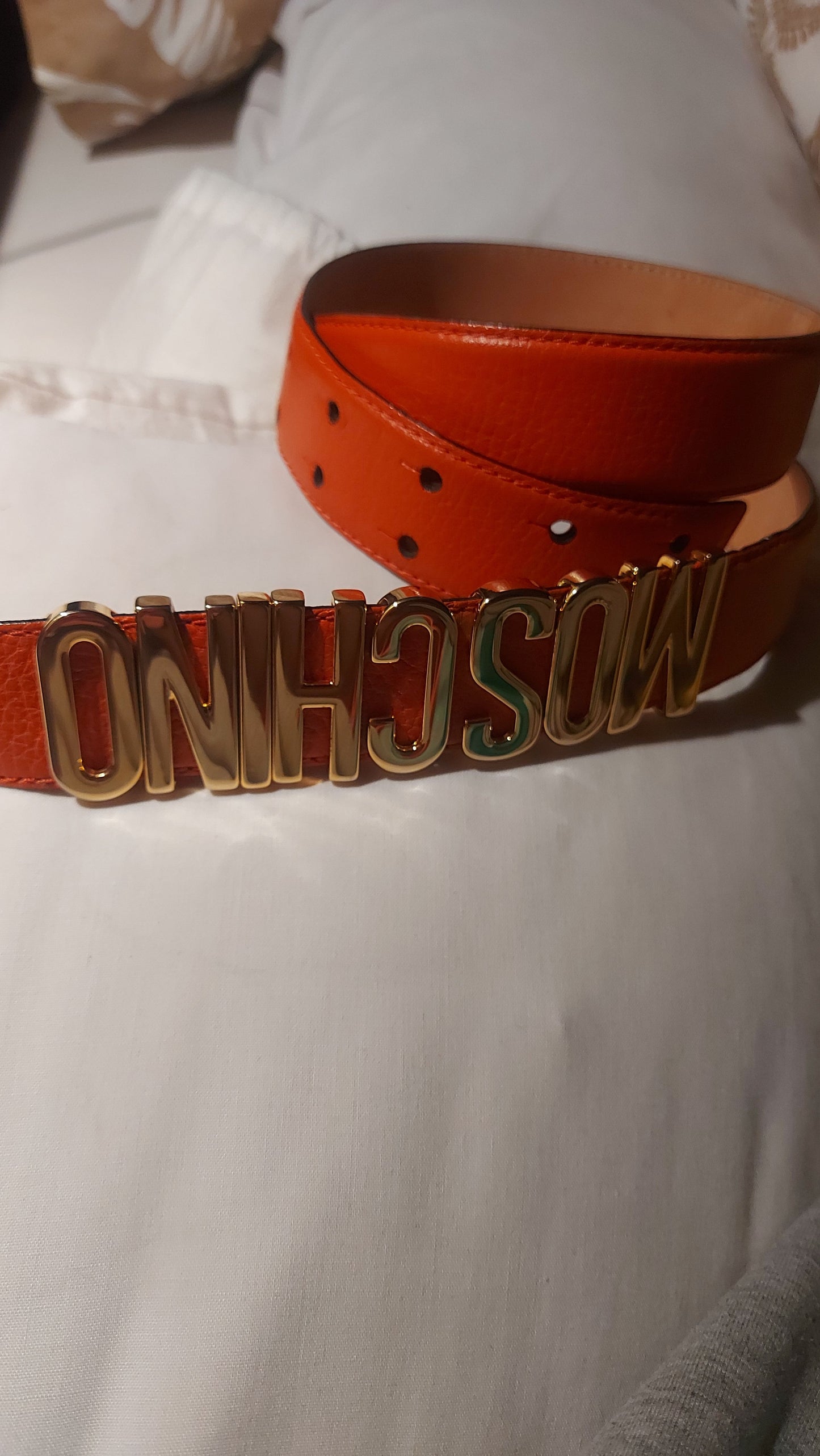 Moschino Leather Belt