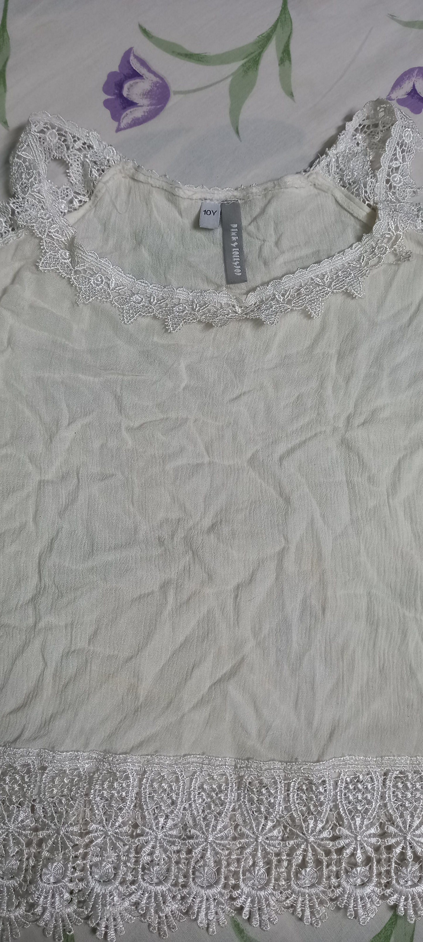 Pinky Lollypop off-shoulder Top