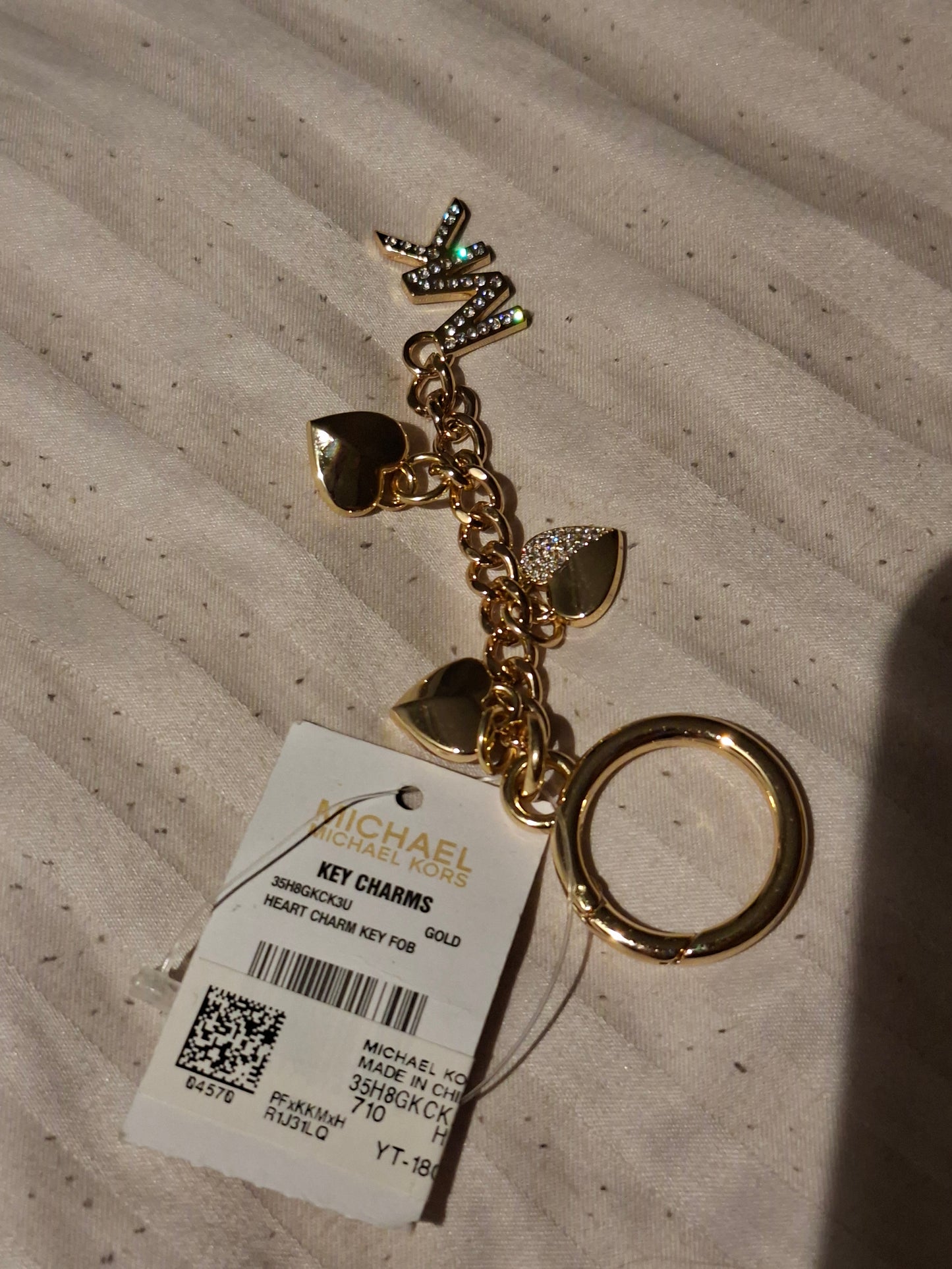 Michael kors Gold keychain