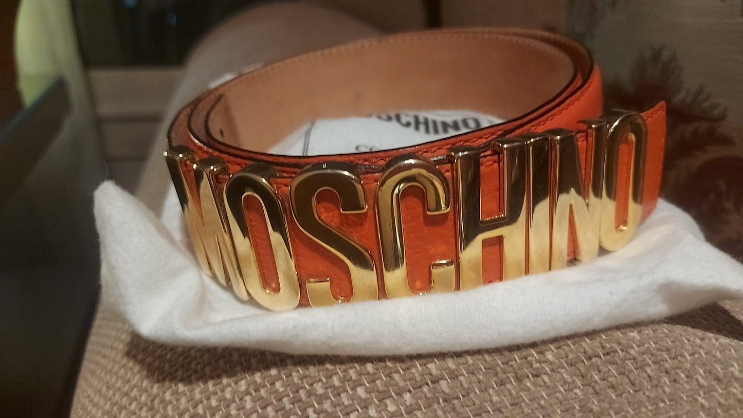 Moschino Leather Belt