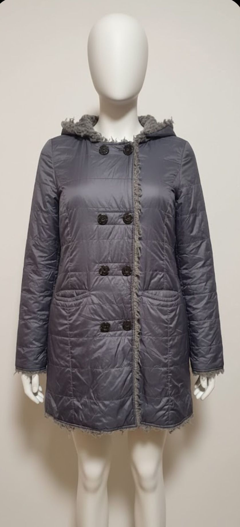 Cream Double-Face Jacket