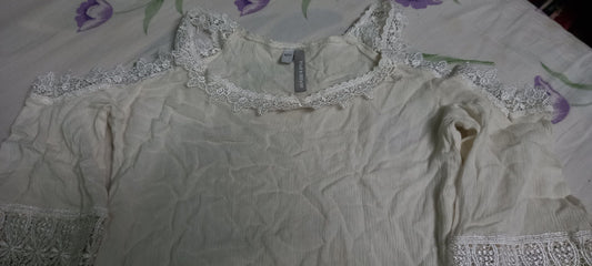 Pinky Lollypop off-shoulder Top