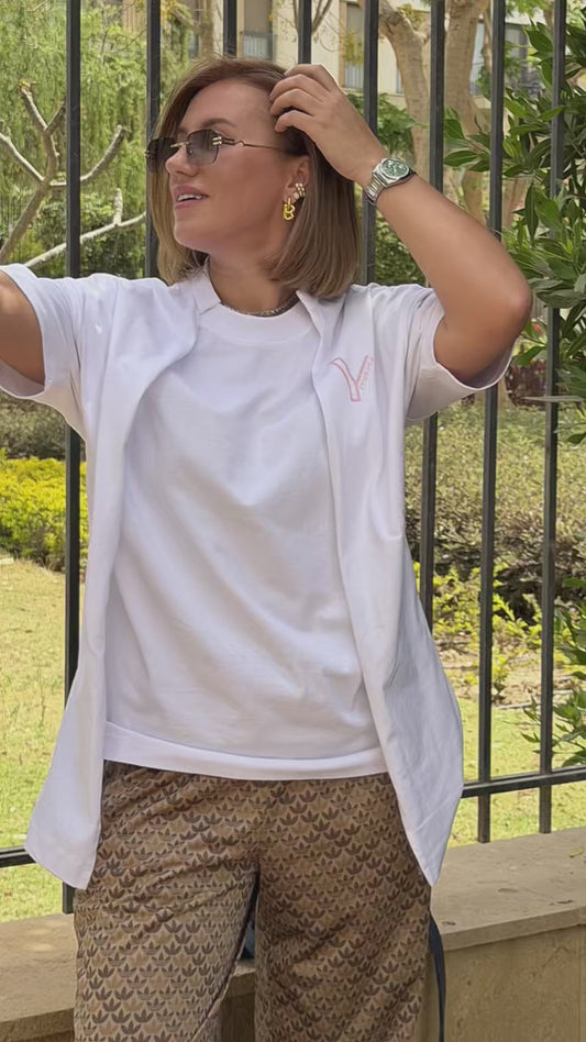Y Ivanova Asymmetrical T-Shirt