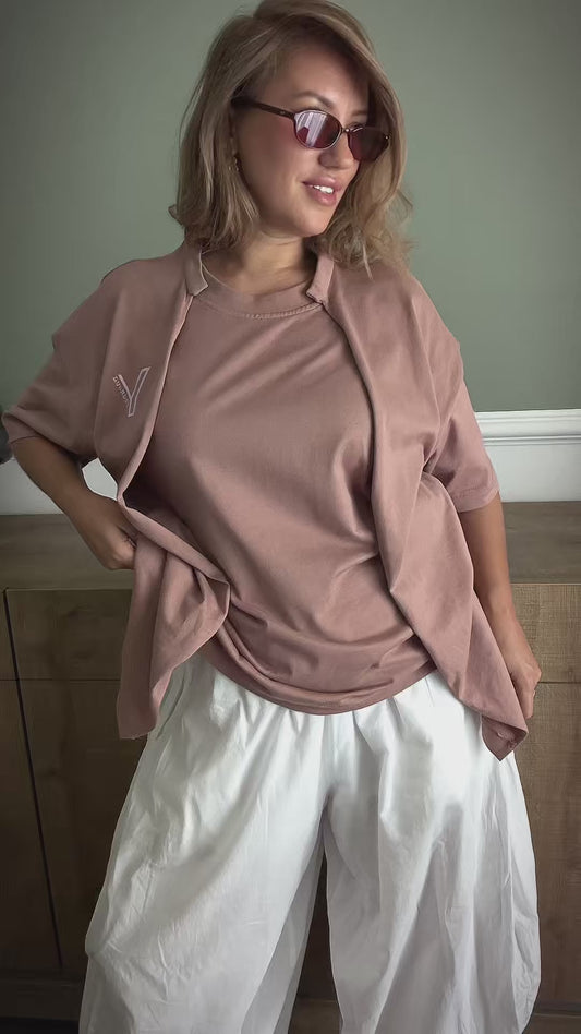 Y Ivanova Asymmetrical T-Shirt